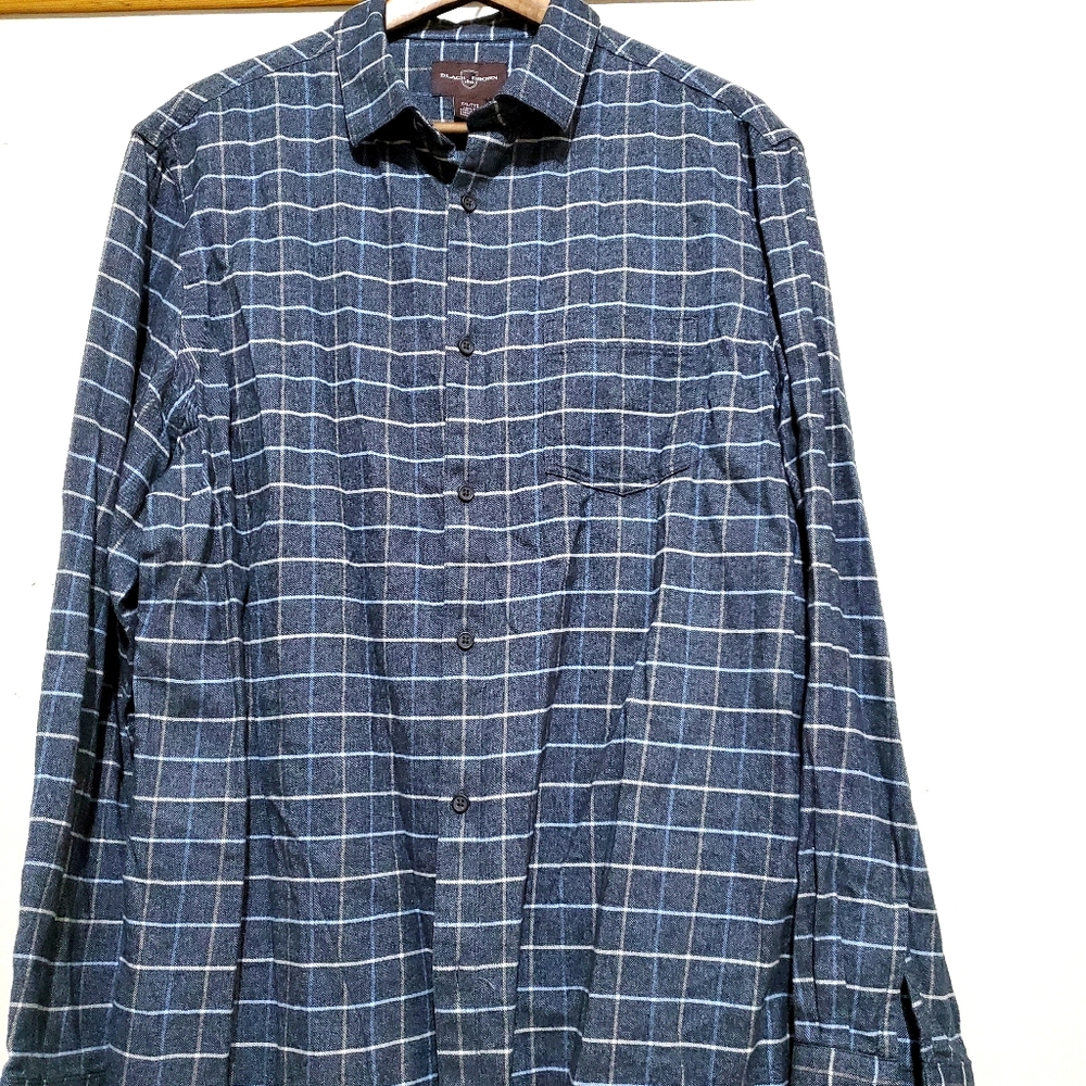 Blue flannel shirt
